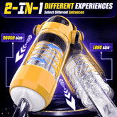 Masturbador masculino automático Spaceman 2 en 1 con 7 funciones telescópicas y 7 funciones giratorias